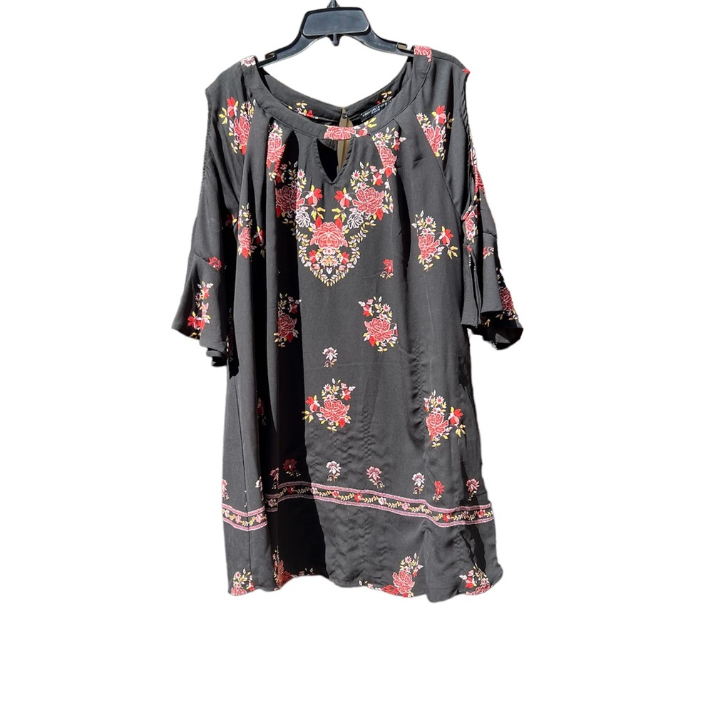 Signature studio boho floral dress plus size